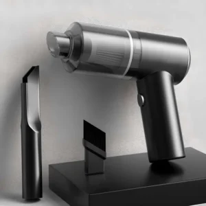 Portronics Mopcop Pro 2-in-1 Vacuum Cleaner & Air Blower, 10000Pa Powerful Suction, Handheld Cordless Design, Rechargeable Battery, Brushless DC Motor, Low Noise, for Car, Home, Appliances Cleaning